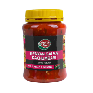Kenyan Salsa Kachumbari No Garlic & Onions - Chilli Pilli