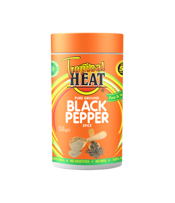Pure Ground Black Pepper Spice - Tropical Heat