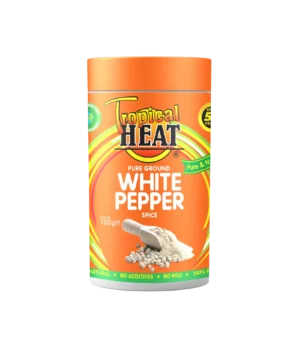 Pure Ground White Pepper Spice - Tropical Heat